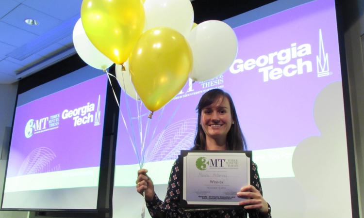 Monica McNerney, 2016 3MT Winner