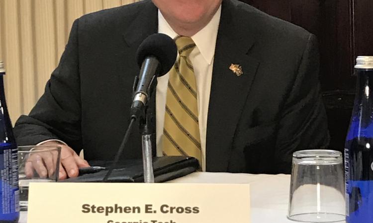 Steve Cross at AAU Media Roundtable