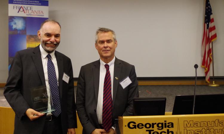 Abdallah Ougazzaden, first recipient of the International StelLab PSA Award.