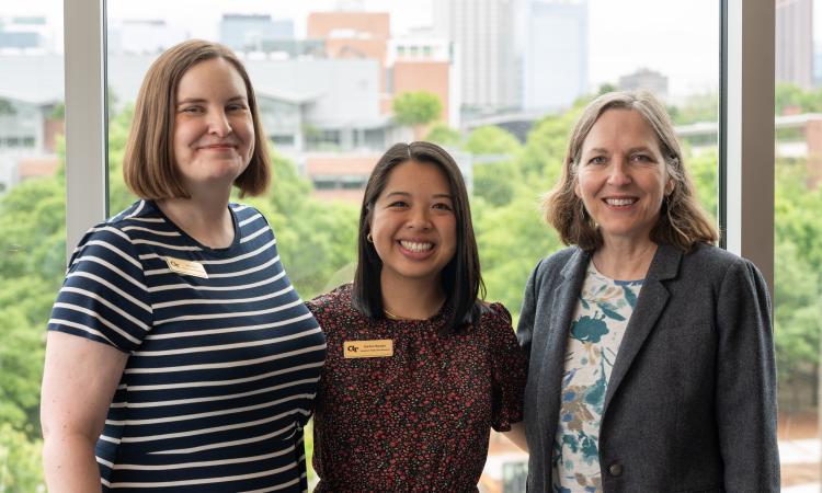 Left to right: Jana Stone, Karena Nguyen, Bonnie Ferri