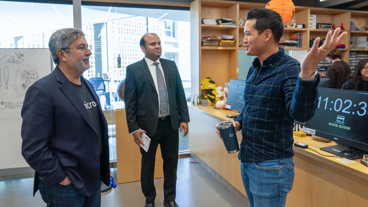Sanjay Mehrotra in the HIVE