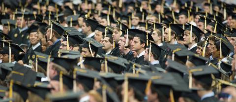 Commencement Crowd