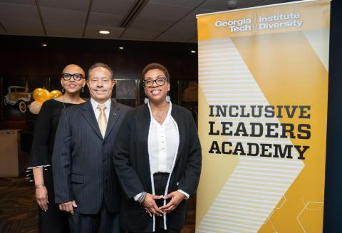 Cheryl Cofield, Archie Ervin, and Pearl Alexander at the 2020 Inclusive Leaders Academy kickoff Cheryl Cofield, Archie Ervin, and Pearl Alexander at the 2020 Inclusive Leaders Academy kickoff