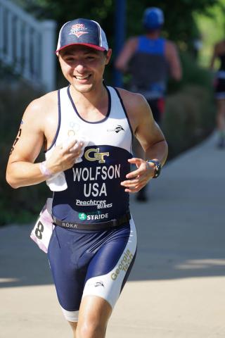 Triathlon: David Wolfson Triathlon: David Wolfson